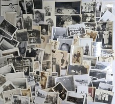 Lot of 100 Vintage 1930-1960s Snapshot Photograph Family Americana And More