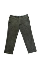 Polo Ralph Lauren Pants Mens 40x30 Green Corduroy Chino Classic Fit Straight Leg