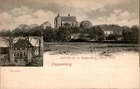 Postcard greeting from Essen Stoppenberg collegiate church 2 picture around 1900 North Rhine-Westphalia