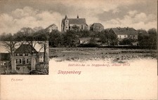 AK GRUSS AUS ESSEN STOPPENBERG STIFTSKIRCHE 2 BILD UM 1900 NORDRHEIN WESTFALEN