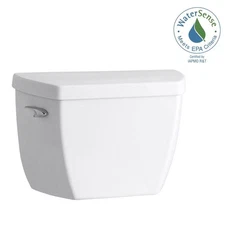 KOHLER Highline 1.1 GPF Single Flush Toilet Tank Only in White-K-4484-0