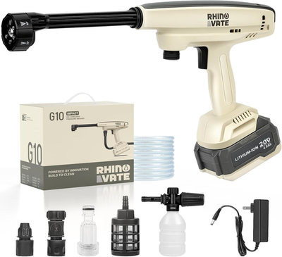 #ad #ad Cordless Pressure Washer 880 PSI Portable Imapct Power Washer 4.0Ah Battery Po $115.51