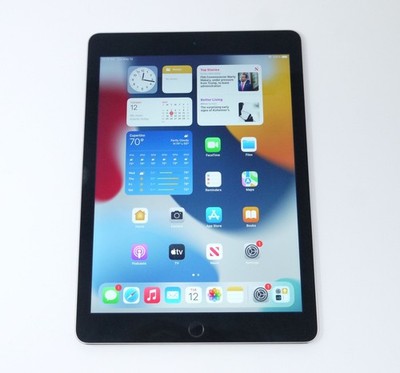 Apple iPad Air 2 128GB 9.7'' A1566 WiFi Gray Tablet - Working Great