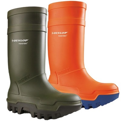 Herren Dunlop PuroFort Thermo+ Sicherheit Arbeit Stahlkappe/Zwischensohle S5 Gummistiefel Größen 7-13
