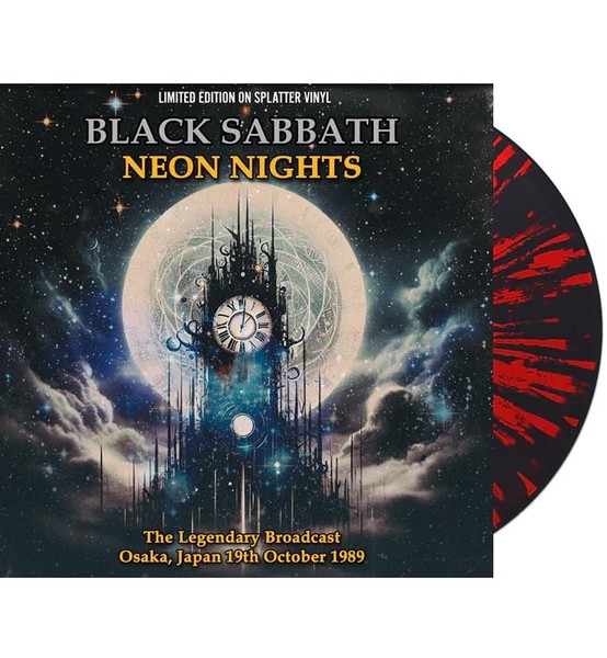 Black Sabbath - Neon Nights Black Red Splatter Vinyl - Vinyl Recor - K600Z-image
