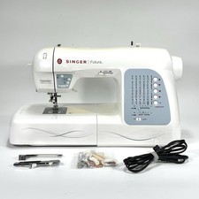 Máquina de coser bordar Singer Futura XL-400 FUNCIONA arranque/parada probada sin pedal