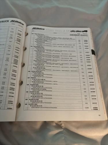 2002 AC Delco Remanufactured Transmission Catalog 40A-100 Car Parts - Bild 4 von 7