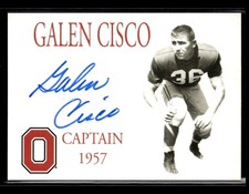 2004-09 TK Legacy Ohio State Buckeyes Galen Cisco Captains Club Auto /150 RP366