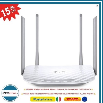 TP-Link Archer C50 WLAN Router AC1200 Dual Band MU-MIMO Beamforming IPv6