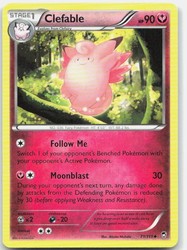 Clefable 71/111 XY - Furious Fists Uncommon