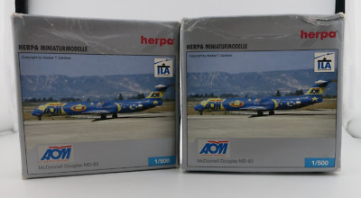 Herpa AOM McDonnell Douglas MD-83 ILA Berlin Special Model -  1/500 - 507677