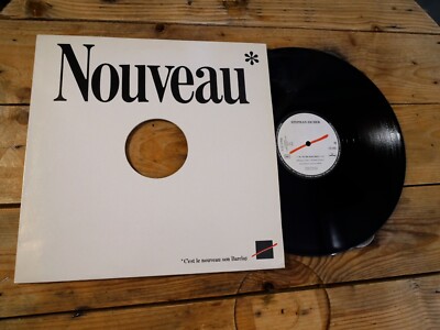 STEPHAN EICHER DU SCHULDEST MIR NICHTS NO LP MAXI 45T VINYL EX COVER EX ORIGINAL 91