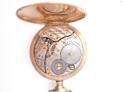Illinois Watch Co Damen Taschenuhr 11 Jewels Made 1911 - Bild 3 von 4