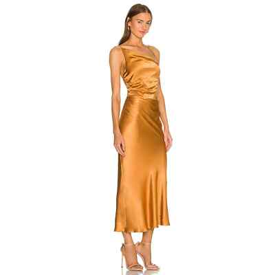 knee length dresses for ladies La Lune High Neck Cowl Maxi Dress | Forest | Dresses