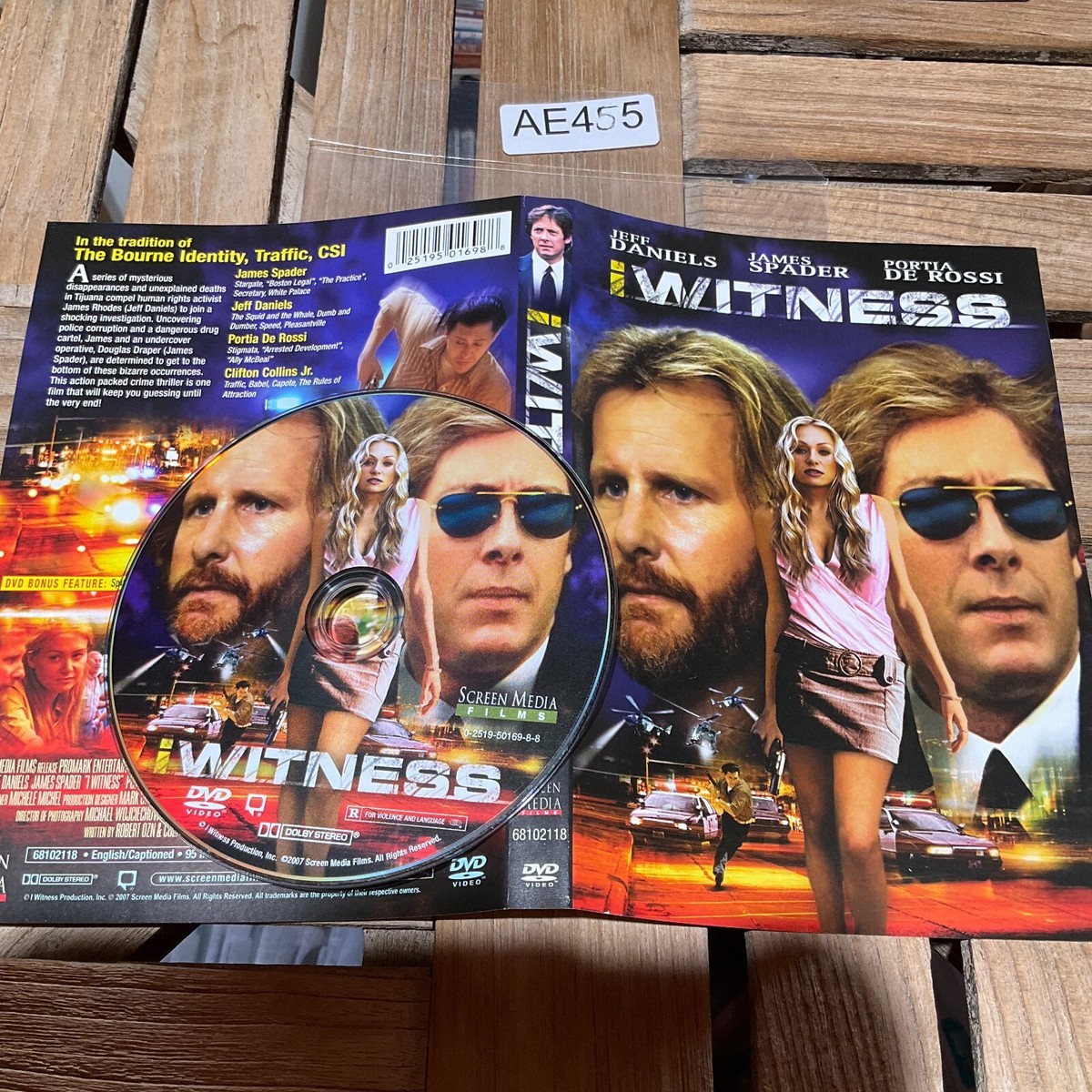 ●I-WITNESS I WITNESS - Jeff Daniels Portia De Rossi DVD 25195016988| eBay