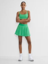 NWT Aritzia GOLDEN Movetech Tennis Pro Micro Skirt Court Green M
