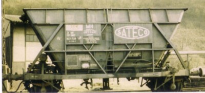 Electrotren wagon Tremie SNCF EDF HO REF 0901K neuf avec sa boite