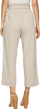 Pantalones largos con pajarita Romeo and Juliet Couture STONE para mujer, grandes EE. UU./25 Foto 3 de 3