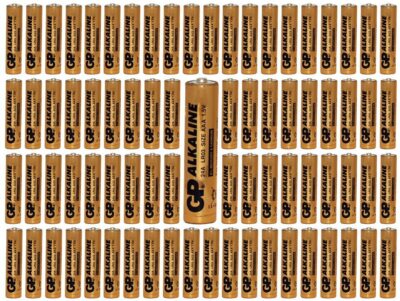 2000pcs GP AAA Batteries Alkaline 1.5V LR6 Bulk Wholesale Lot Exp: 2019
