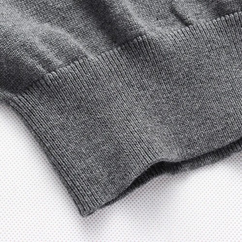 Men's Sweater O-Neck Striped Slim Fit Knittwear Mens Sweaters Pullovers Jumper - Picture 5 of 16