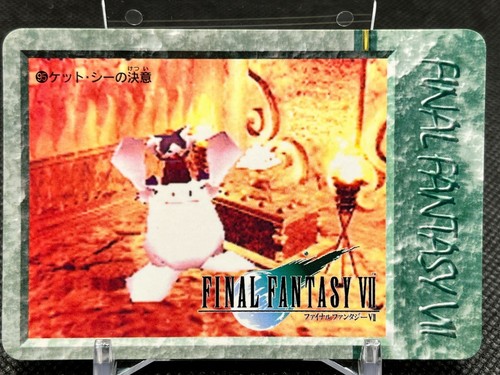 Ketchie's Determination n.95 FINAL FANTASY VII1997 SQUARE BANDAI JAPAN TCG CCG - Foto 1 di 12