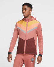 red nike running jacket