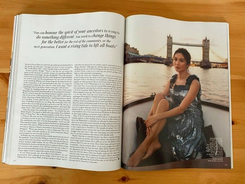 Vogue UK September 2021 Gemma Chan Emma Corrin Lila Moss Kerolyn Soares Anok Yai - Picture 6 of 12