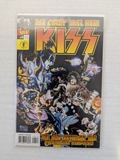 Vintage Kiss Comic Book #4 Dark Horse Music Band - Graphic Cover - Casey & Rubi