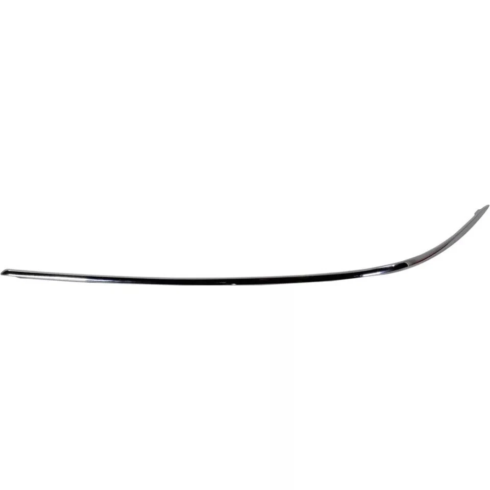 New Front Bumper Trim Molding Chrome Pair Set Fits 2010-2013 Mercedes Benz E350 Foto 4 de 4