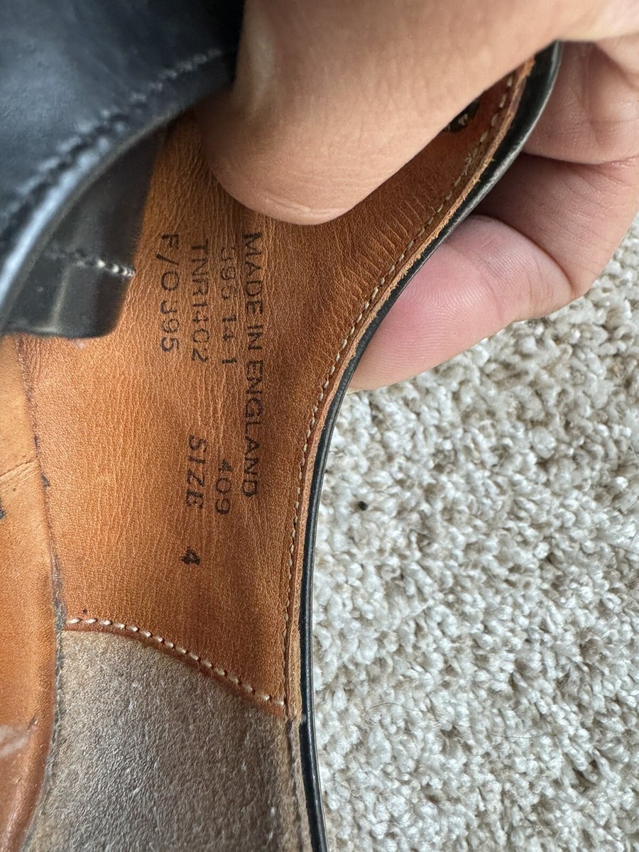 Tredair 1461 Love Hate ankle shoes vintage Made In england US Size