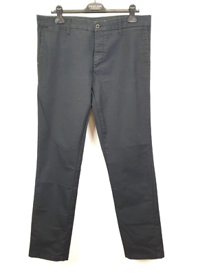 K57) Carharrt Sid Pant Herren Hose Gr. 36 / 32 Schwarz