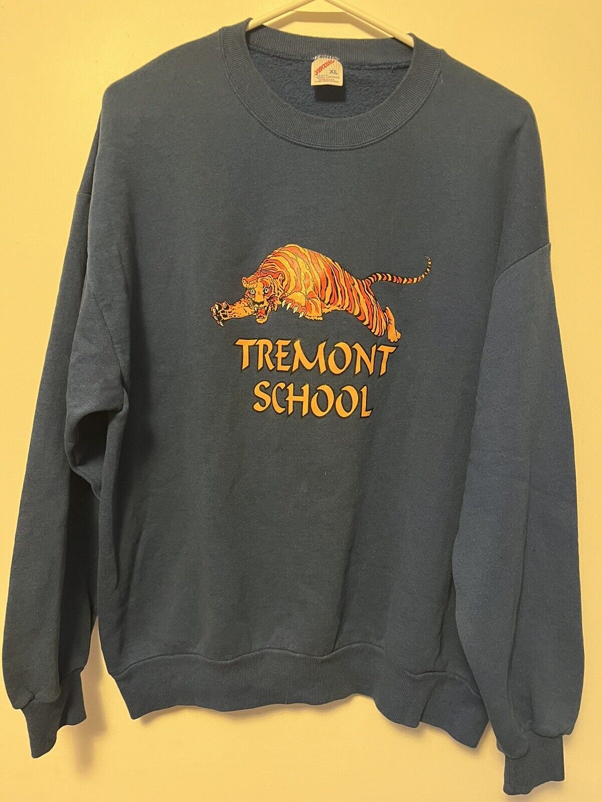 Vintage 90s Jerzees Sweatshirt XL Tremont School … - image 5