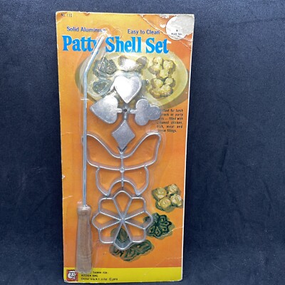 New Unopened Vintage Patty Shell Set Taiwan 1975
