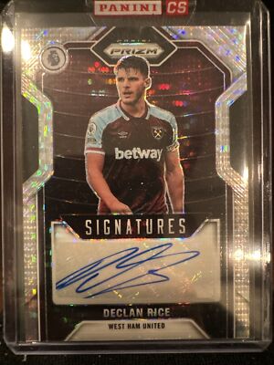 Declan Rice 2021-22 Panini Prizm Signatures | eBay