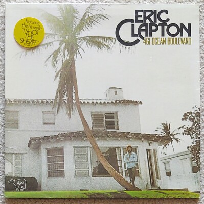 ERIC CLAPTON - 461 OCEAN BOULEVARD VINYL LP SEALED 1st PRESS ORIG HYPE STICKER