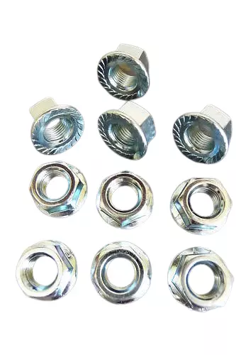 Bicycle shop wheel nuts