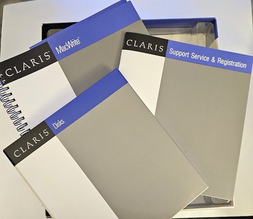 VTG 1987 Claris MacPaint (84900) & MacWrite (85850) 2.0 Apple Software (A5) - Afbeelding 12 van 20