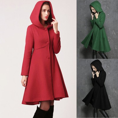 abrigo entallado mujer