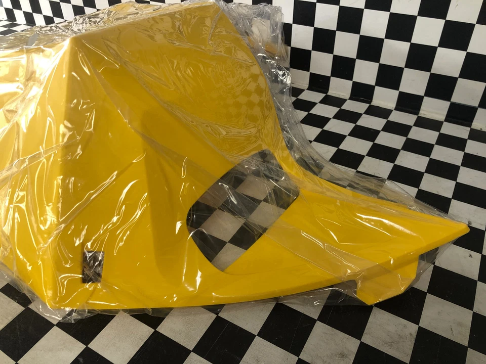 Ski-Doo MXZ Renegade Sport XP 500SS 600 800 2008-2018 FABRICANTE DE EQUIPOS ORIGINALES PANEL DERECHO AMARILLO EMP Foto 3 de 4