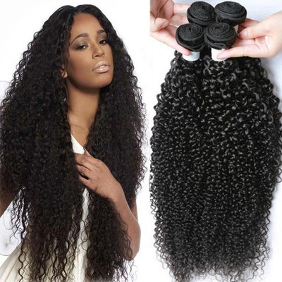 1bundles 100g Kinky Curly Weave Virgin Human Hair 100 Unprocessed