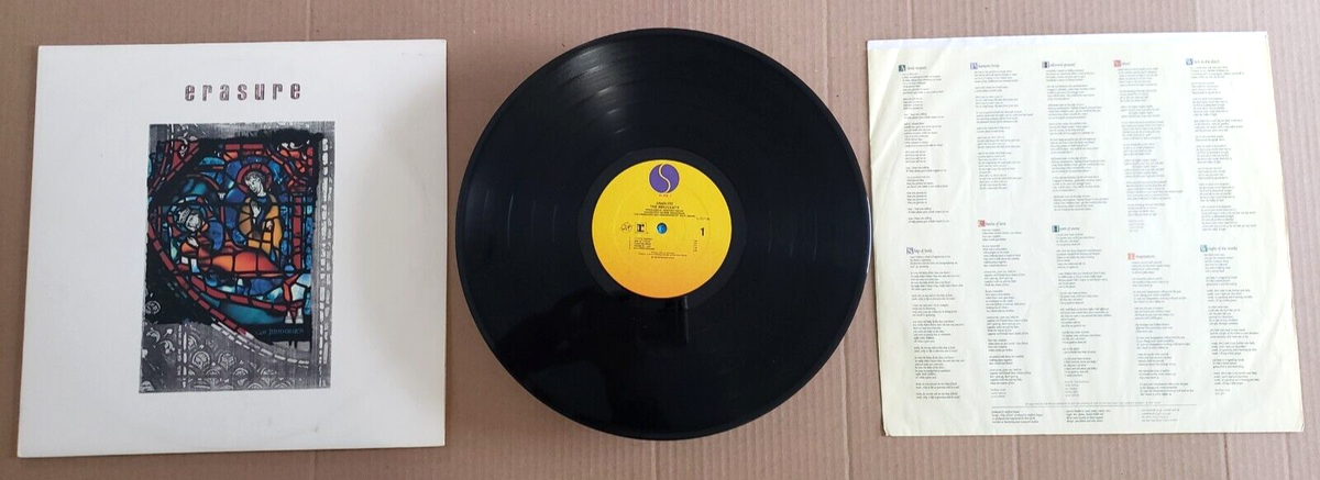 米LP Erasure Innocents 125730 SIRE /00260 Erasure: The Innocents ~ (p)1988 Vinyl Record #2 SIRE VG+!