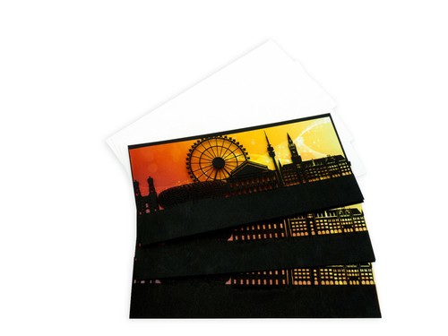 Skyline Card versch. Städte als Glückwunschkarte, Geburtstagskarte, Business - Bild 82 von 140