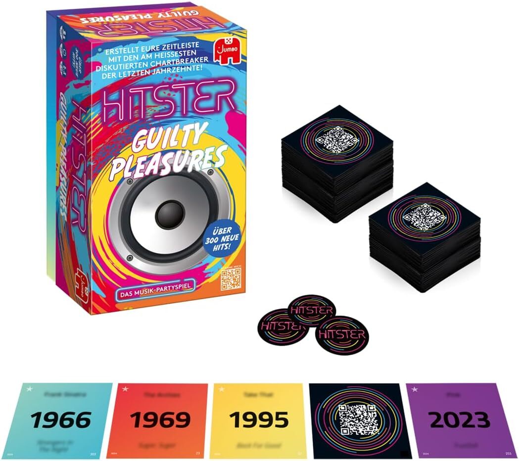 Hitster - Guilty Pleasure: El juego de fiesta musical