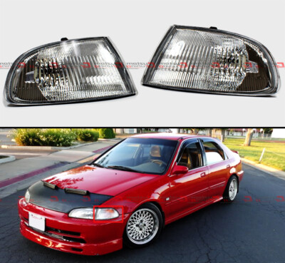 FOR 1992-95 HONDA CIVIC 2/3 DOOR EG JDM EURO CORNER LAMP SIGNAL