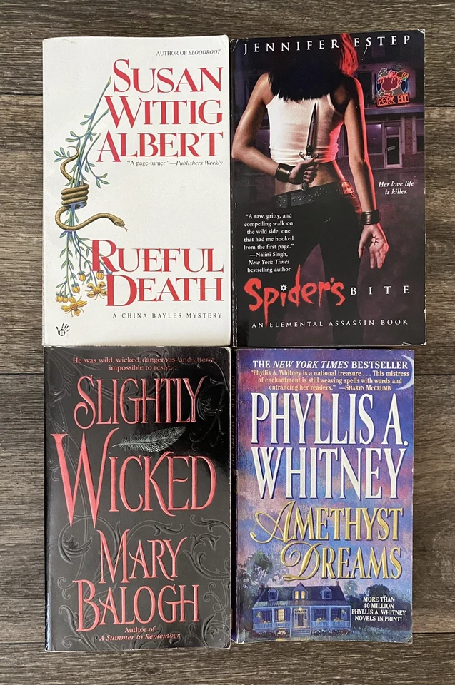 LOT of 13 PB THRILLER SUSPENSE MYSTERY NOVELS BOOKS Rex Stout Mary Balogh Barr Foto 4 de 4