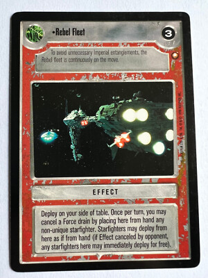 Rebel Fleet Rare NM Special Edition Limited SWCCG