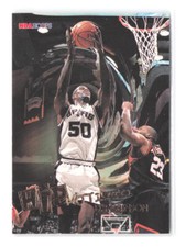1996-97 Hoops David Robinson Hipnotized H18 Insert San Antonio Spurs
