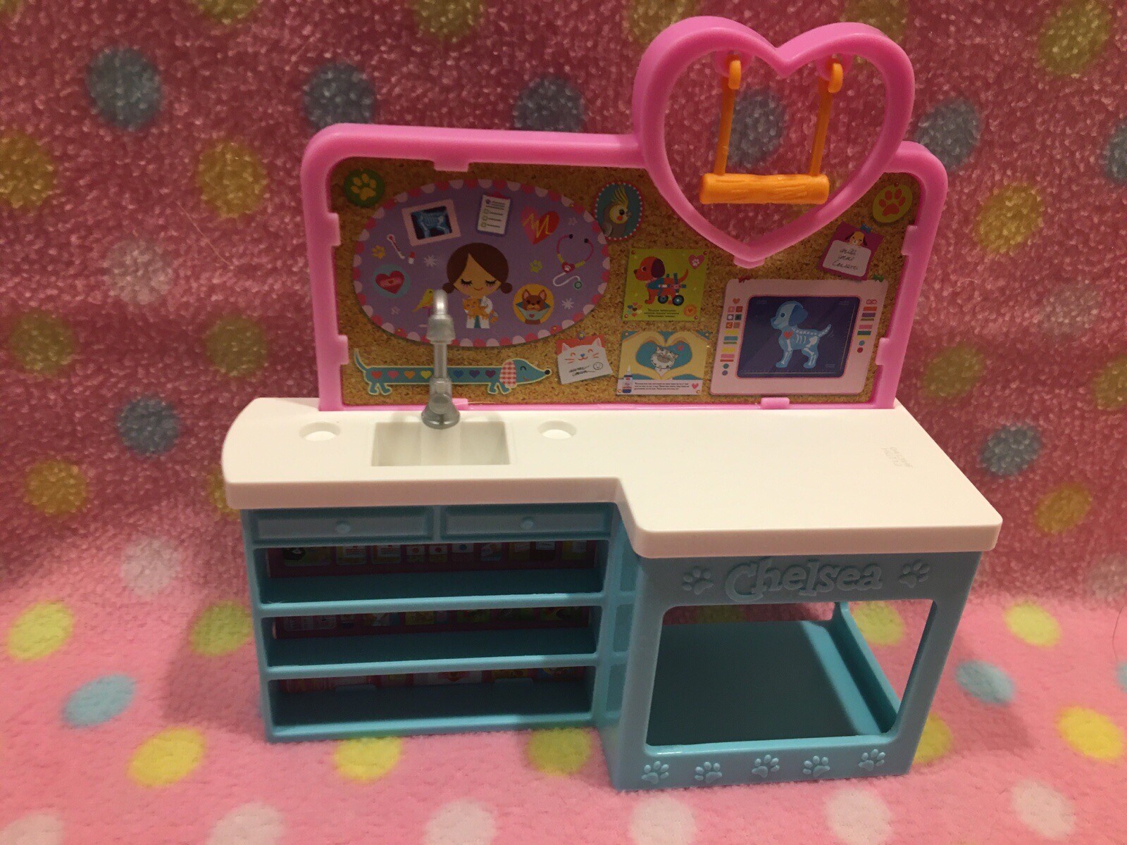 Barbie Club Chelsea Doll Medical Animal Vet Structure Accessory 2021 Mattel