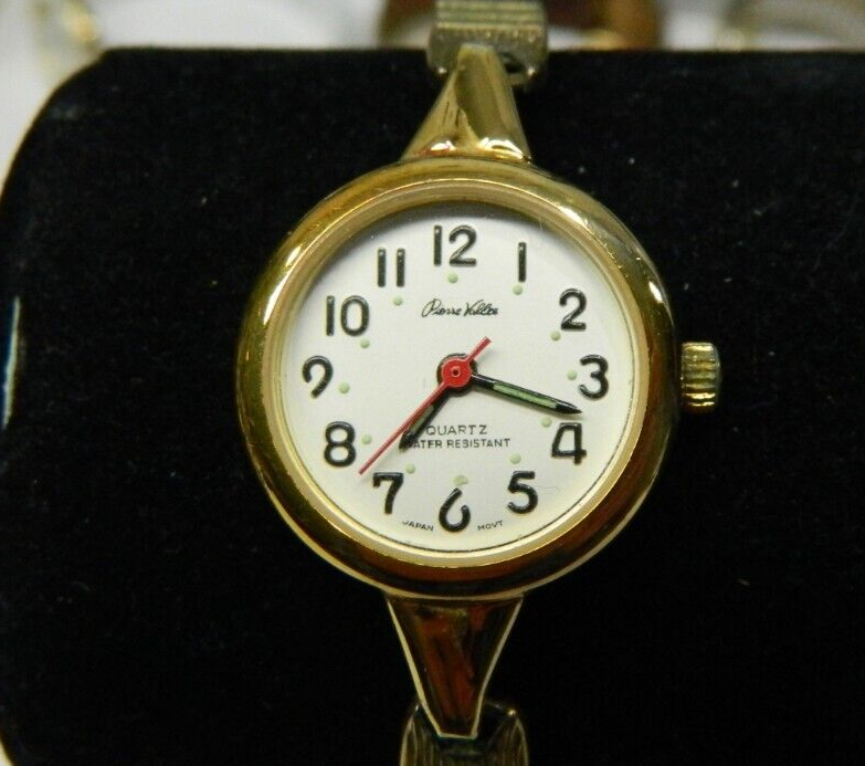 Classic Pierre Vallee 10k Gold tone Plated Women/lady