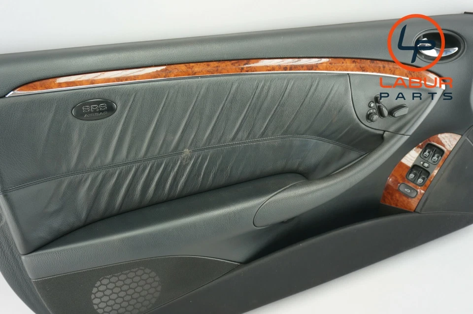 W209 MERCEDES 06-09 CLK JUEGO PANEL PUERTA DELANTERA Y TRASERA DERECHA E IZQUIERDA NEGRO DP286 Foto 3 de 4